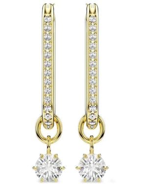 Swarovski Constella Embellished Earrings - Metallic