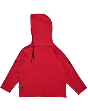PROTOTYPES Cotton Hoodie - Red
