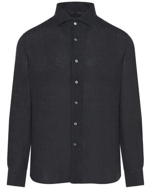 Corneliani Buttoned Shirt - Blue