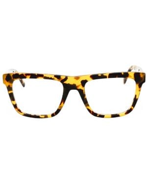 GANT Tortoiseshell-Effect Rectangle-Frame Glasses - Black