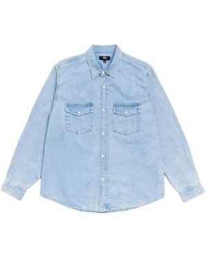 Stussy Western Denim Shirt - Blue