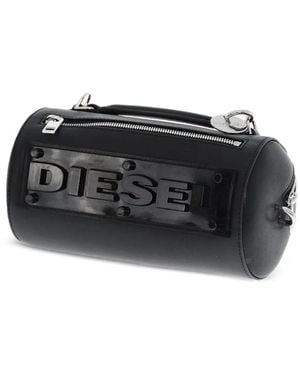 DIESEL Cayac Embossed-Logo Belt Bag - Black