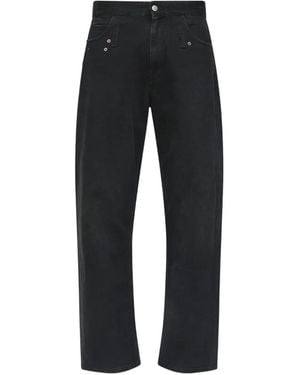 MM6 by Maison Margiela Jeans Con Rivetti - Nero