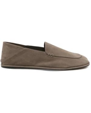 Calvin Klein Square-Toe Loafers - Gray