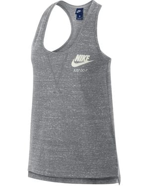 Nike Logo Tank Top - Grey