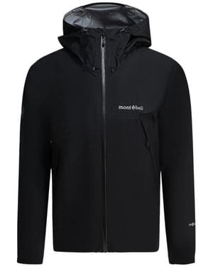 Montbell Hooded Zip Jacket - Black