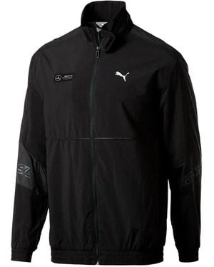 PUMA X Mercedes Amg Mapm Zip-Up Lightweight Jacket - Black