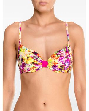 Banana Moon Haico Cristo Floral-Print Bikini - Pink