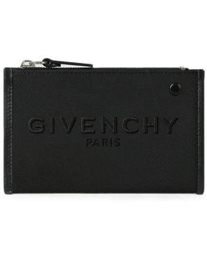 Givenchy Cargo Zipped Card Holder - Black