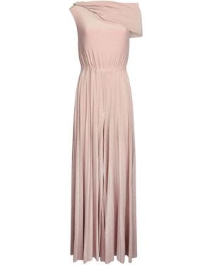 Liu Jo Powder Jumpsuit With Ruffles - Pink