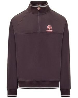 CASABLANCA Laurel スウェットシャツ - パープル