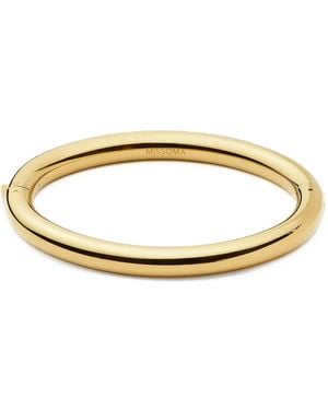 Missoma Chunky Hinged Bangle - Metallic