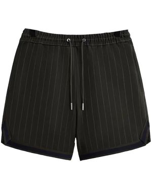 Kith Curtis Pinstriped Shorts - Black
