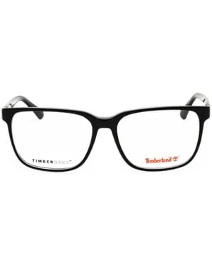 Timberland Rectangle-Frame Glasses - Black