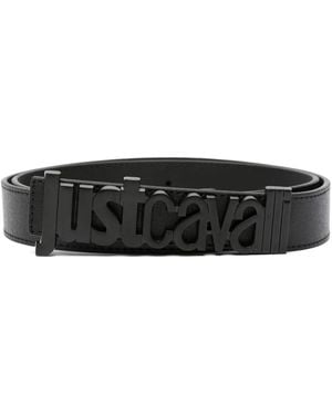 Just Cavalli Cintura Con Fibbia - Nero