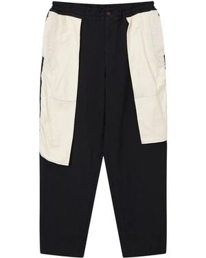 COMME DES GARÇON BLACK Panel-Construction Trousers - Black