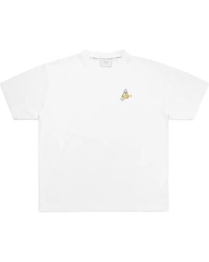 Percival Arancia Graphic-Print T-Shirt - White