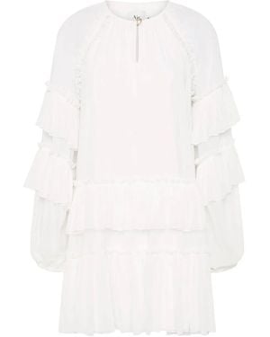 Aje. Mina Mini Dress - White