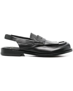 Officine Creative スリングバック ローファー - ブラック