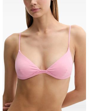 MC2 Saint Barth Triangle Bikini Top - Pink