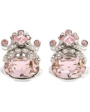 Dolce & Gabbana Manschettenknöpfe Mit Verzierungen - Pink