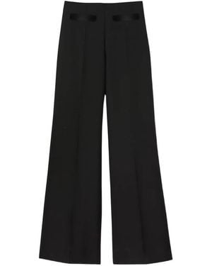 Sandro Pocket Detail Trousers - Black