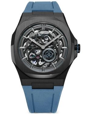 D1 Milano Ocean Pulse Skeleton 41.5Mm Watch - Blue
