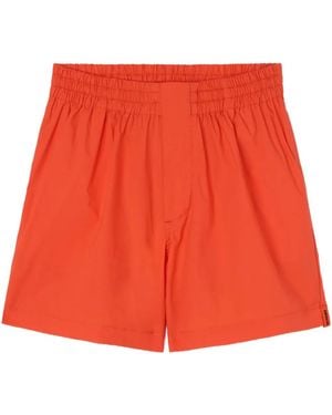 Sunnei Cotton Shorts - Red