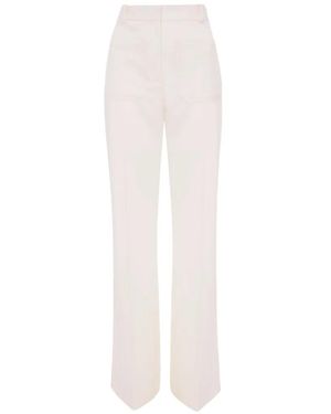 Victoria Beckham Alina Trousers - White