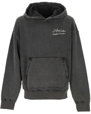 Amiri Hooded Graphic Hoodie - Grey