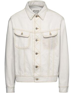 Maison Margiela デニムジャケット - ホワイト
