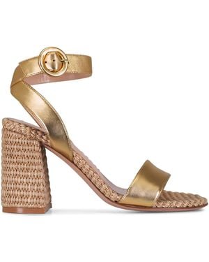 Gianvito Rossi Luana Sandals - Metallic