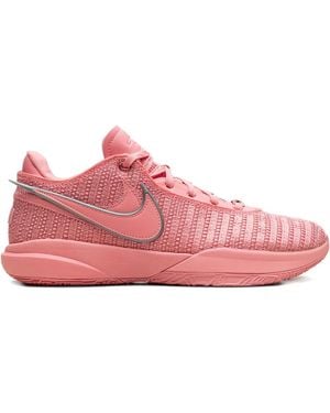 Nike Lebron 20 Metallic Sneakers - Pink