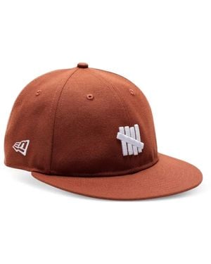 Undefeated Five-Strike Snapback Cap - Brown
