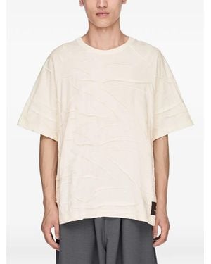 Y-3 Pleated Short-Sleeve T-Shirt - White