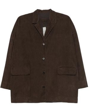 Private 0204 Chaqueta De Pana Abotonada - Marrón