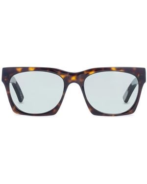 FACE HIDE Wayfarer-Frame Sunglasses - Brown