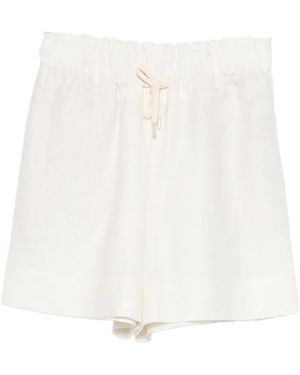 Eleventy Drawstring Shorts - White