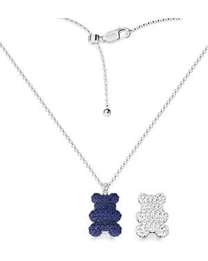 Apm Monaco Baba Bear Pendant Necklace - White