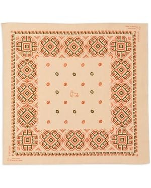 Fortela Ikara-Printed Cotton Bandana - Natural