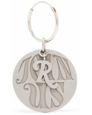 Raf Simons Join Us Circular Charm Single Earring - Metallic