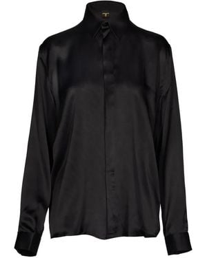 Tessitura Body Couture Greek Column Shirt - Black