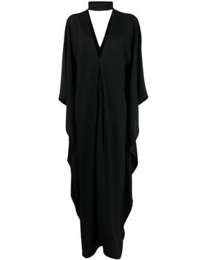 ‎Taller Marmo Ooo Crepe Kaftan Dress - Black