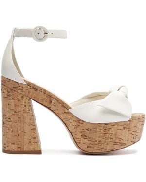 Alexandre Birman 120 Mm Maxi Clarita Sandalen - Wit