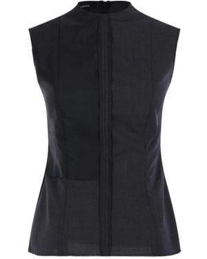 HODAKOVA Top A Paneles - Negro
