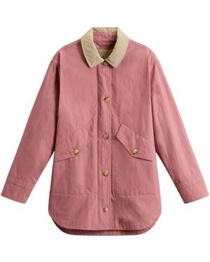 Woolrich シャツジャケット - ピンク