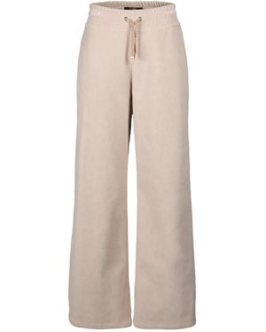 Moorer Marsala Corduroy-Drawstring Pants - Natural