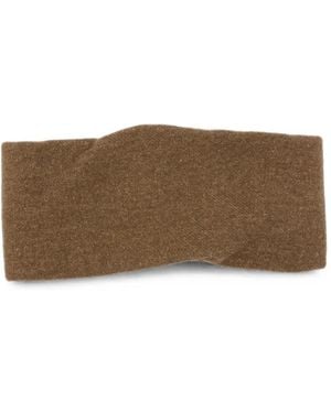 Cortana Twisted-Detail Headband - Brown