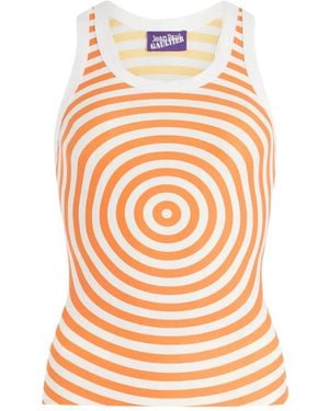 Jean Paul Gaultier The Target Tank Top - White