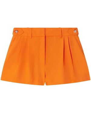 Stella McCartney Short Court À Pinces - Orange